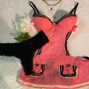 Victorias Secret pink lingerie